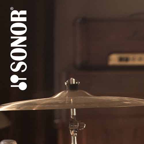 Sonor Schlagzeuge Layoutkonzept